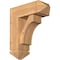 Ekena Millwork Westlake Arts and Crafts Smooth Bracket w/ Offset Brace, Western Red Cedar, 7 1/2"W x 20"D x 24"H BKT0806X20X24WTL03SWR - alternate 1